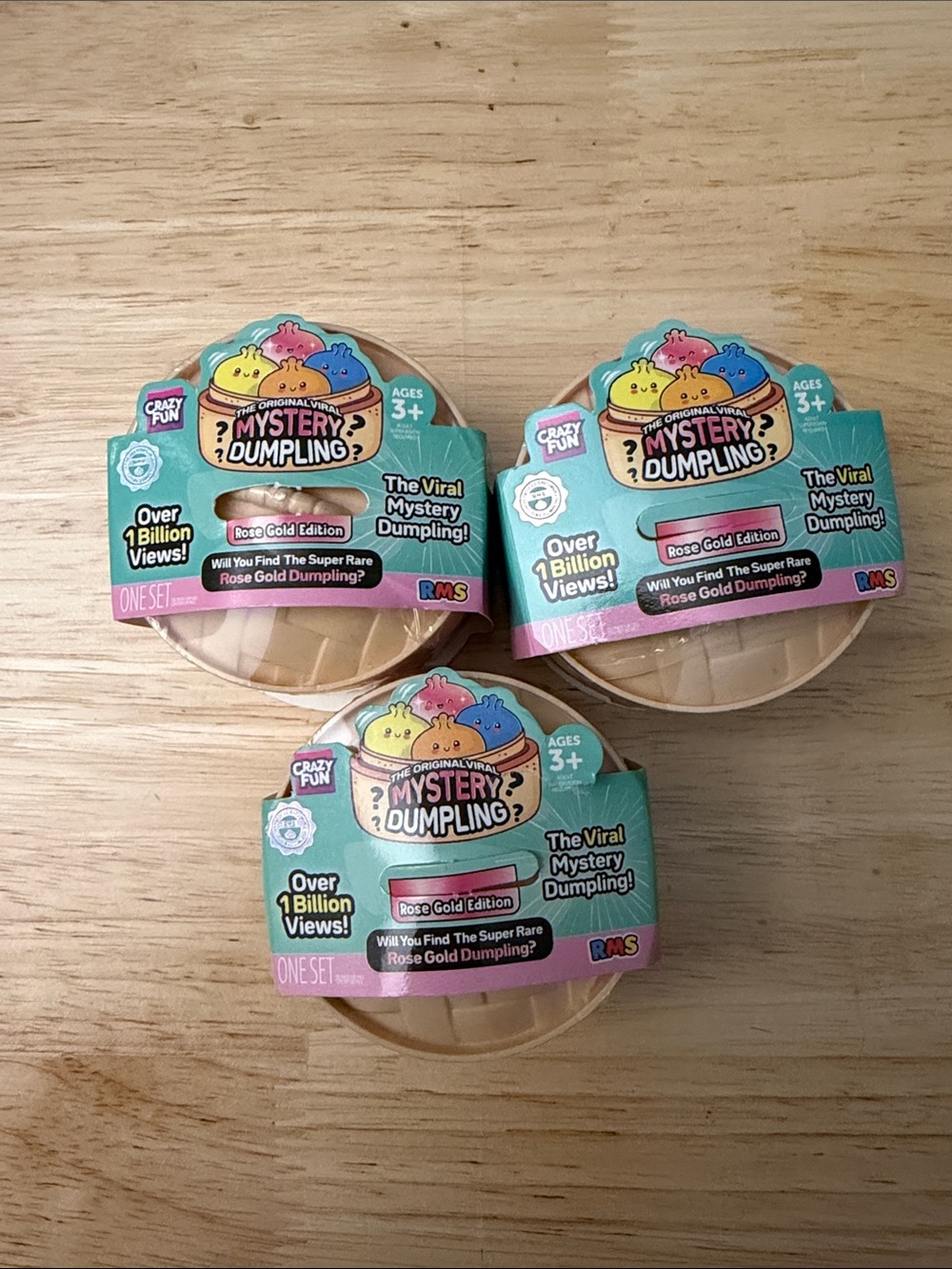RMS Rose Gold Edition mini dumpling Toy - Surprise Sensory Toy